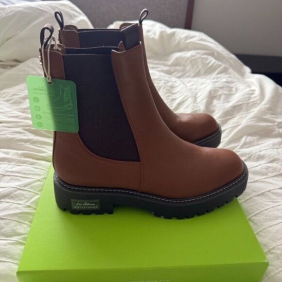 NWT Brown Leather Boots [Sam Edelman] - Picture 3 of 7